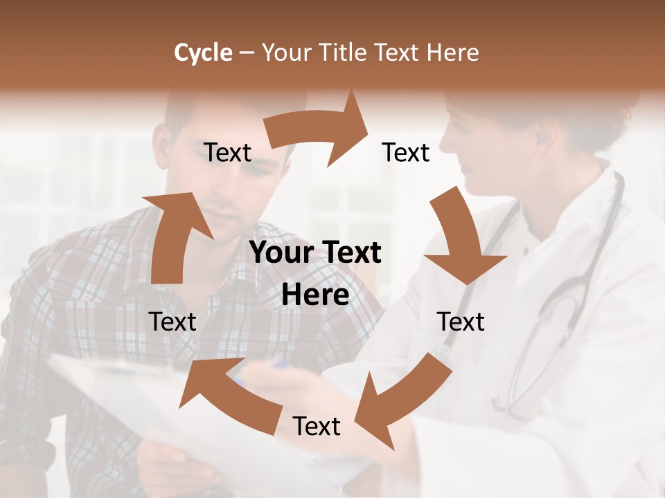 Care Explaining Occupation PowerPoint Template