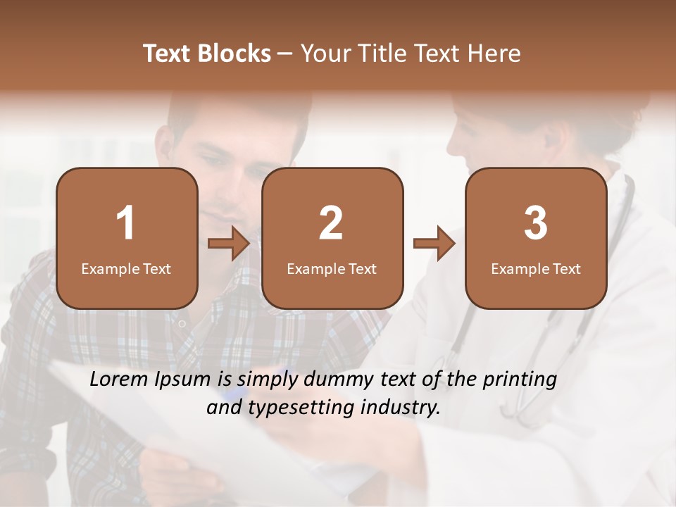Care Explaining Occupation PowerPoint Template