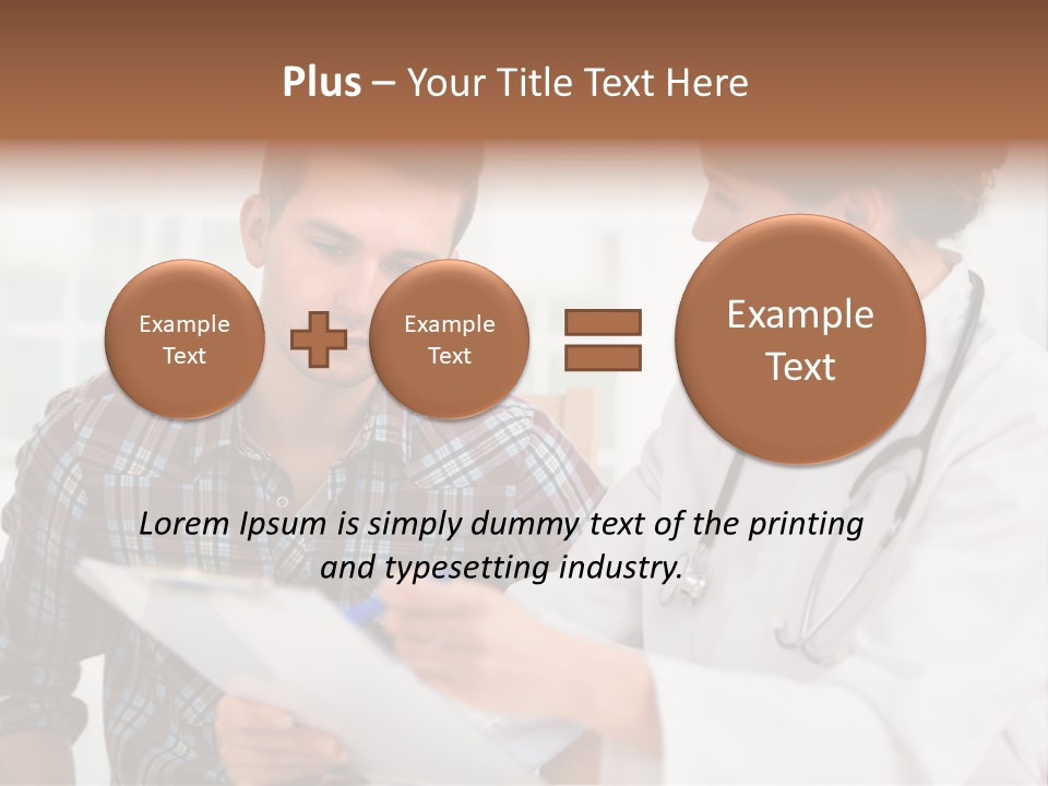 Care Explaining Occupation PowerPoint Template