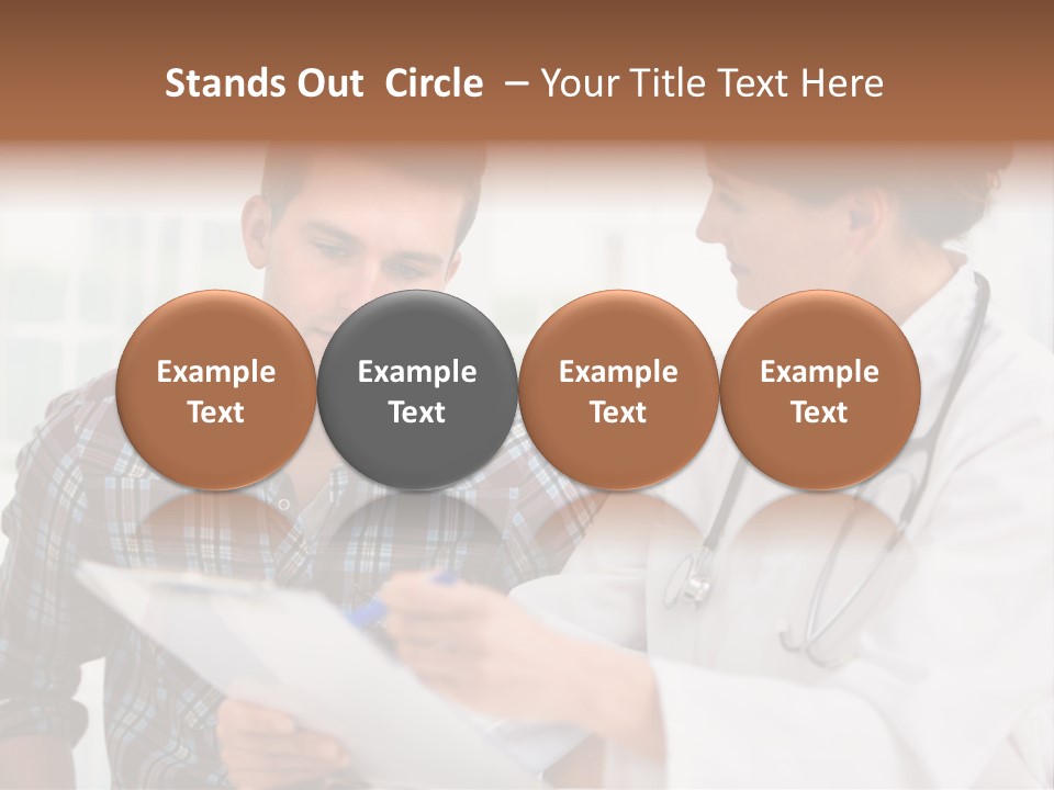 Care Explaining Occupation PowerPoint Template