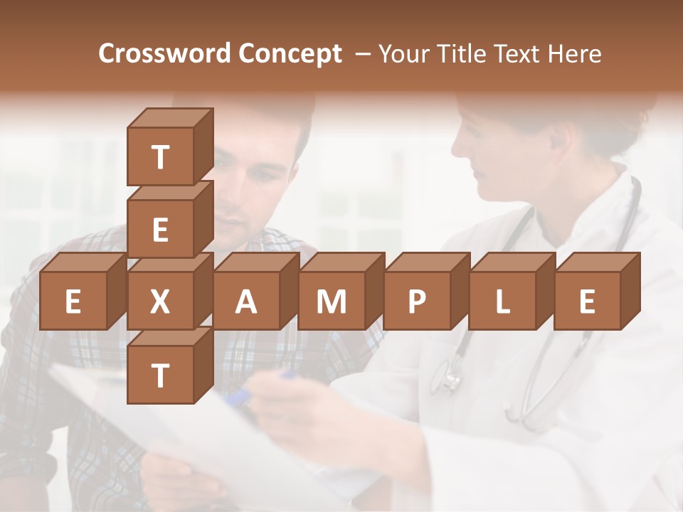 Care Explaining Occupation PowerPoint Template