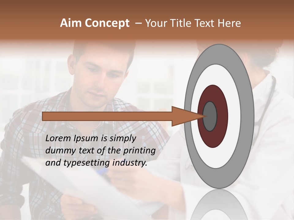 Care Explaining Occupation PowerPoint Template