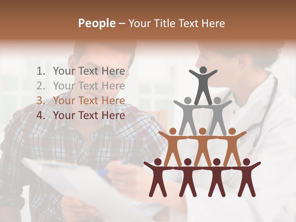 Care Explaining Occupation PowerPoint Template