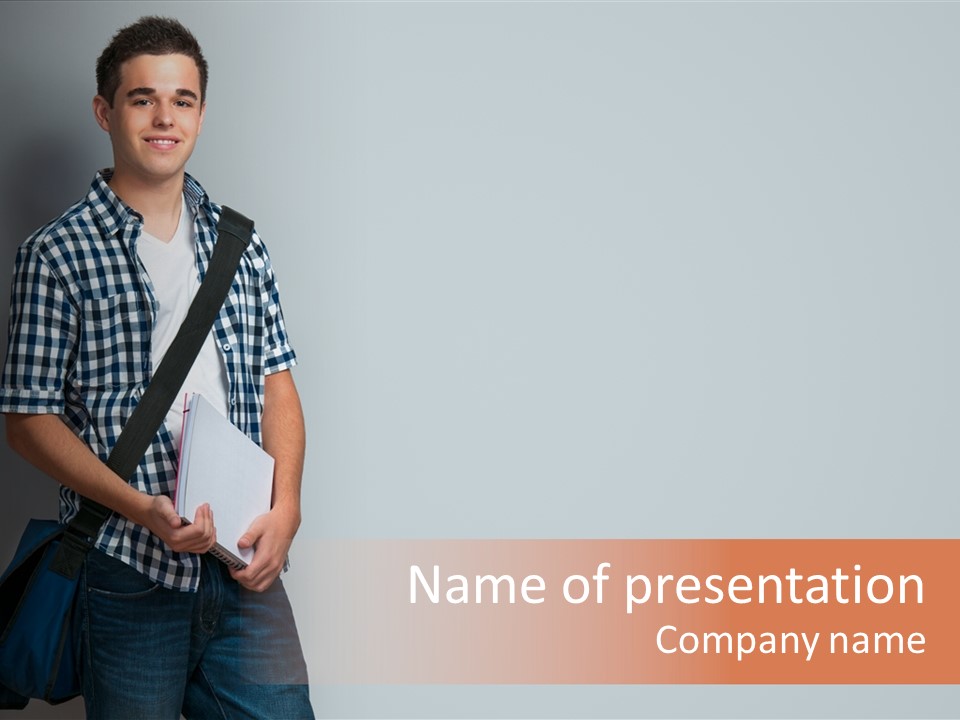 Male Boy Friendly PowerPoint Template