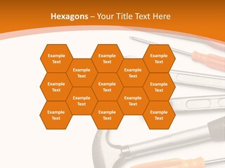 Industrial Isolated Spanner PowerPoint Template