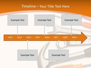 Industrial Isolated Spanner PowerPoint Template