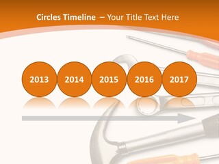 Industrial Isolated Spanner PowerPoint Template