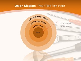 Industrial Isolated Spanner PowerPoint Template