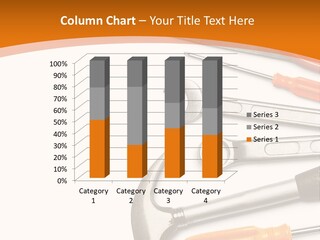 Industrial Isolated Spanner PowerPoint Template