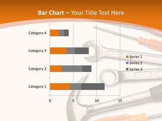 Industrial Isolated Spanner PowerPoint Template