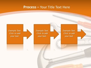 Industrial Isolated Spanner PowerPoint Template