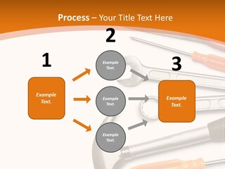 Industrial Isolated Spanner PowerPoint Template