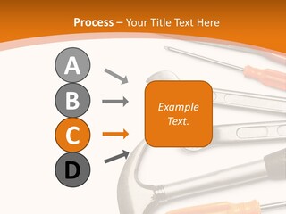 Industrial Isolated Spanner PowerPoint Template