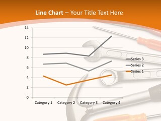 Industrial Isolated Spanner PowerPoint Template