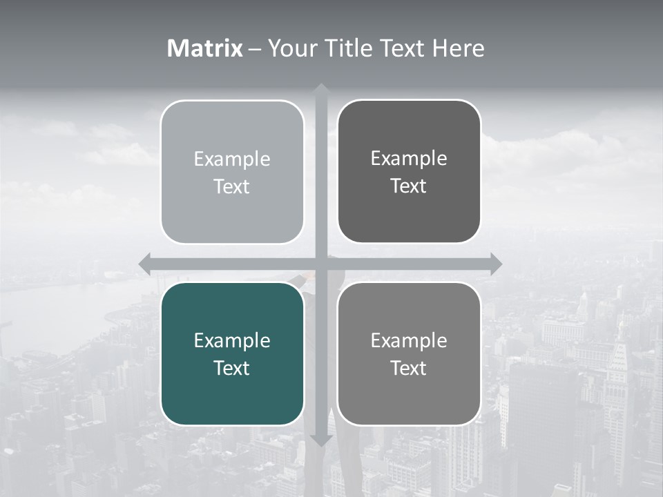 Urban Man Future PowerPoint Template