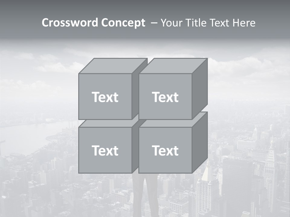 Urban Man Future PowerPoint Template