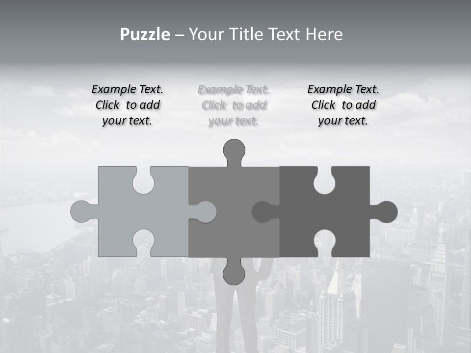 Urban Man Future PowerPoint Template