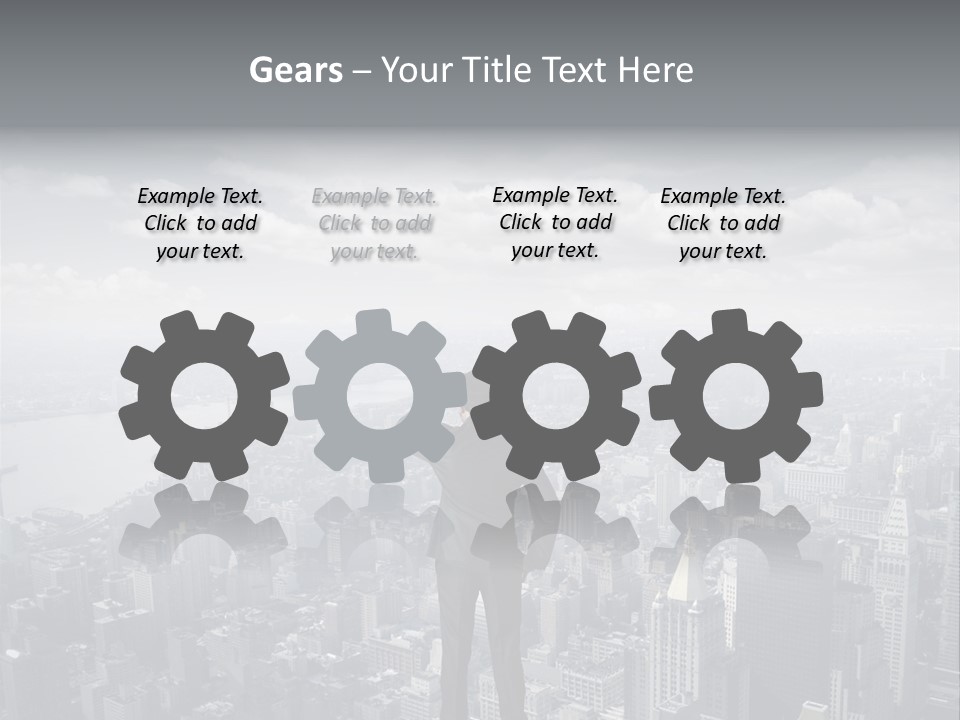 Urban Man Future PowerPoint Template