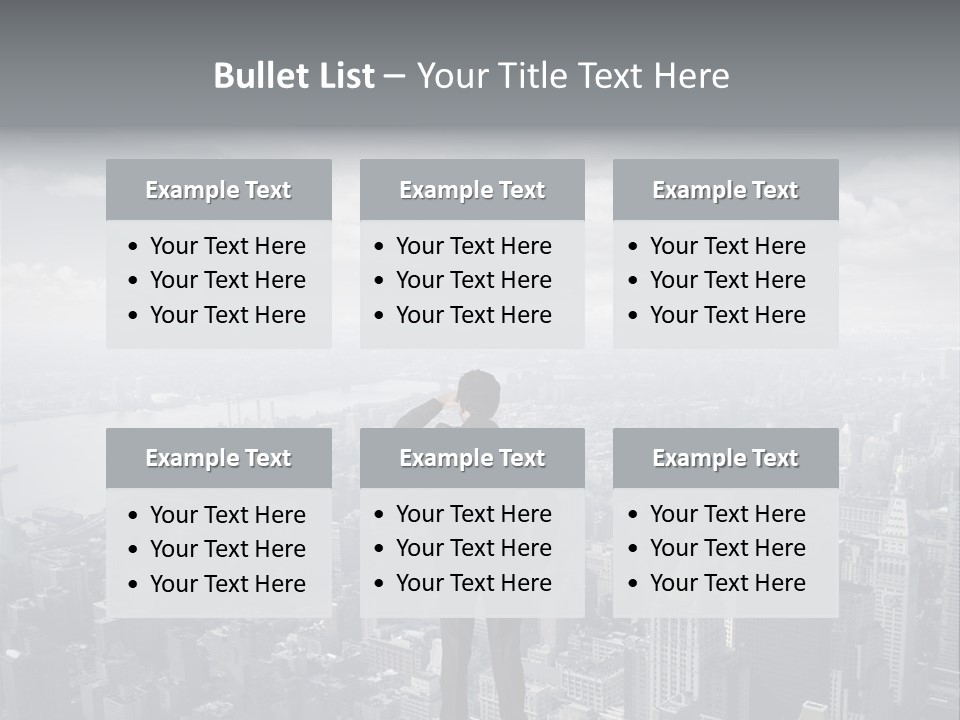 Urban Man Future PowerPoint Template