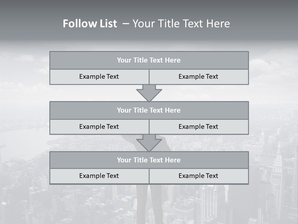 Urban Man Future PowerPoint Template