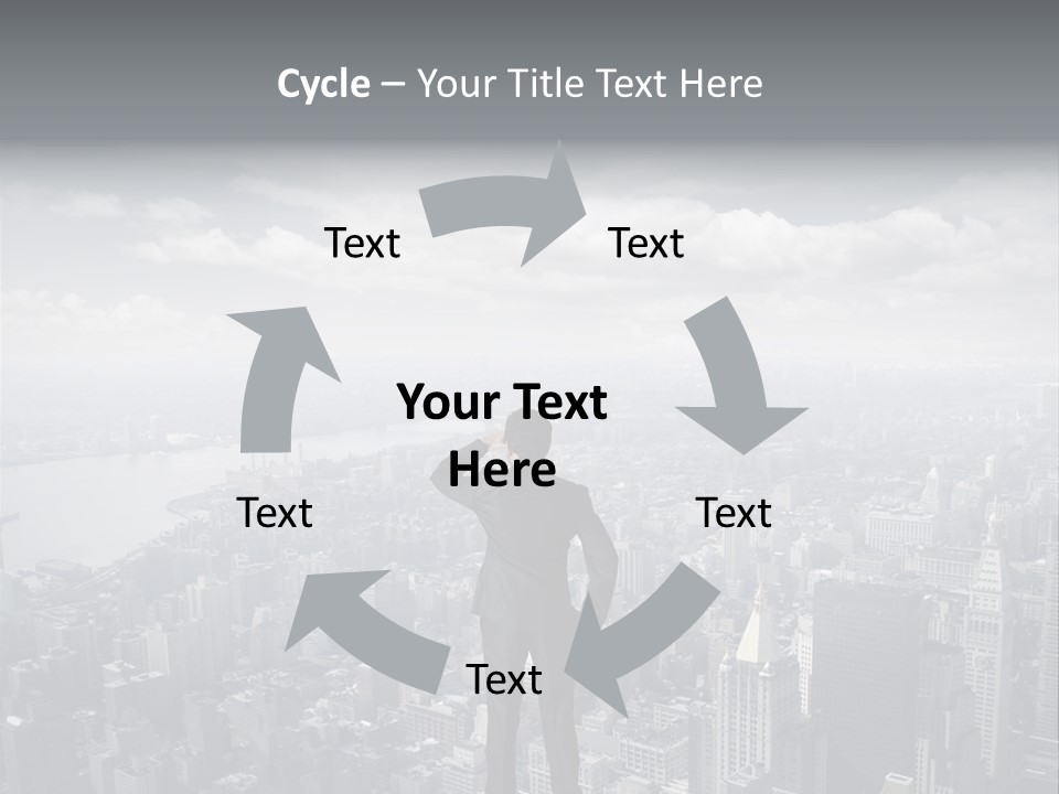 Urban Man Future PowerPoint Template