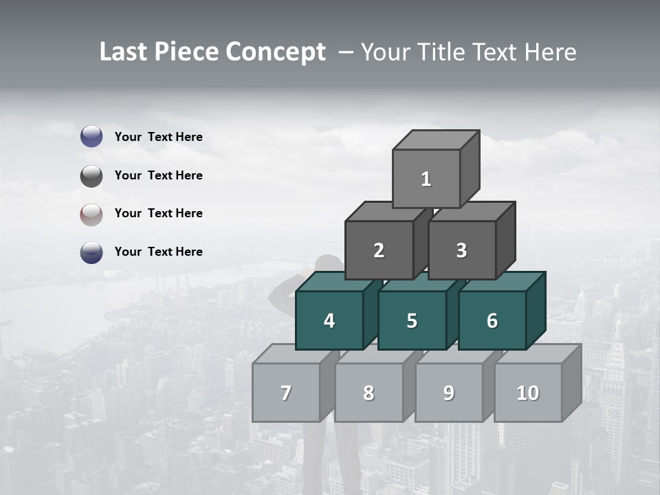 Urban Man Future PowerPoint Template