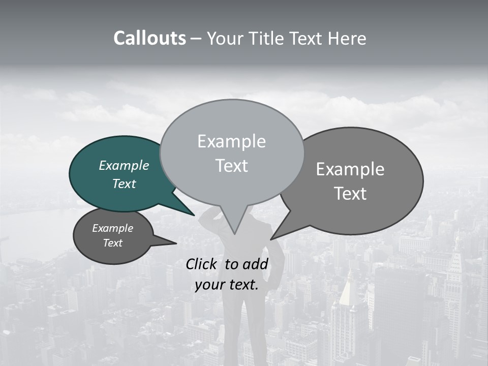 Urban Man Future PowerPoint Template