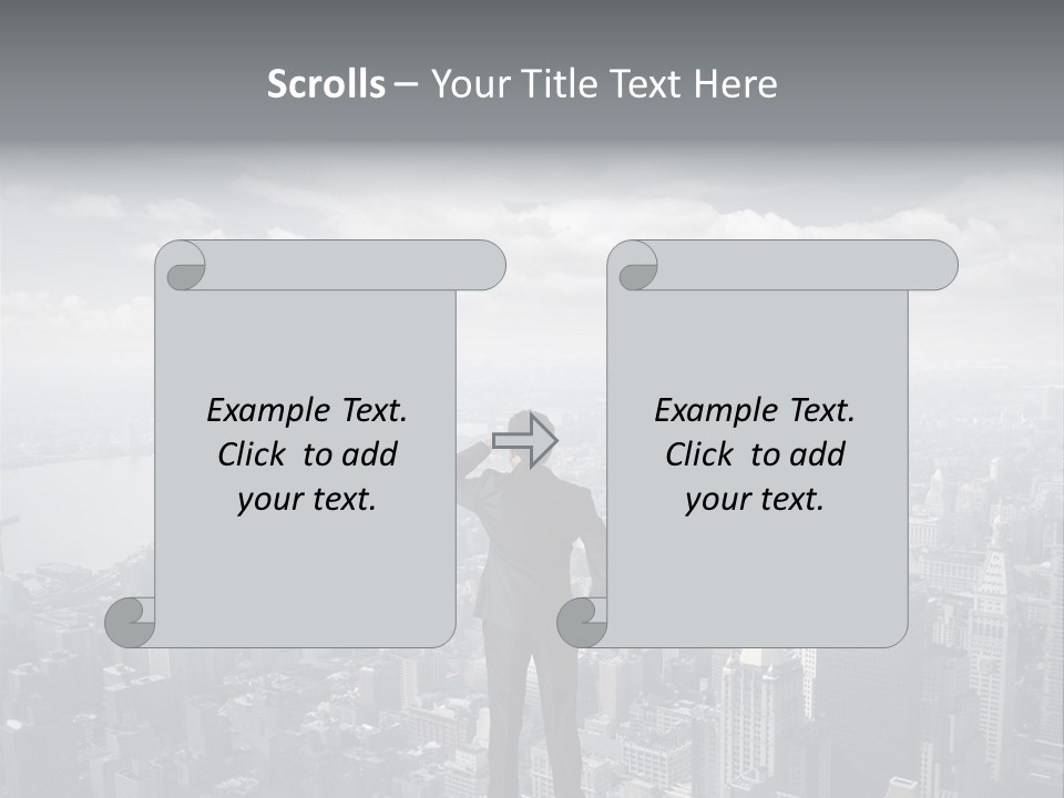 Urban Man Future PowerPoint Template