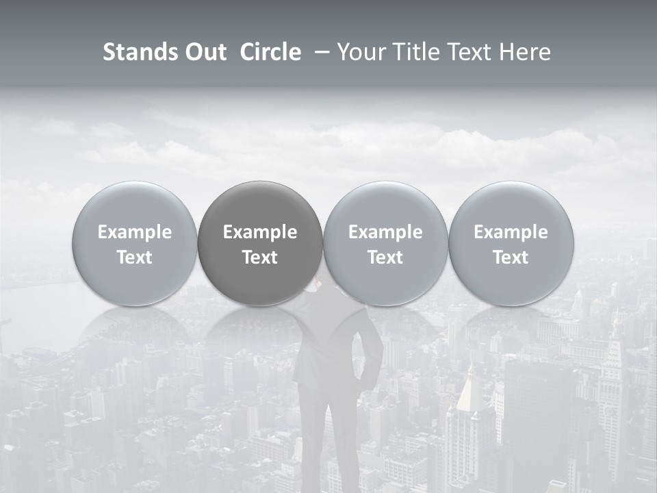 Urban Man Future PowerPoint Template