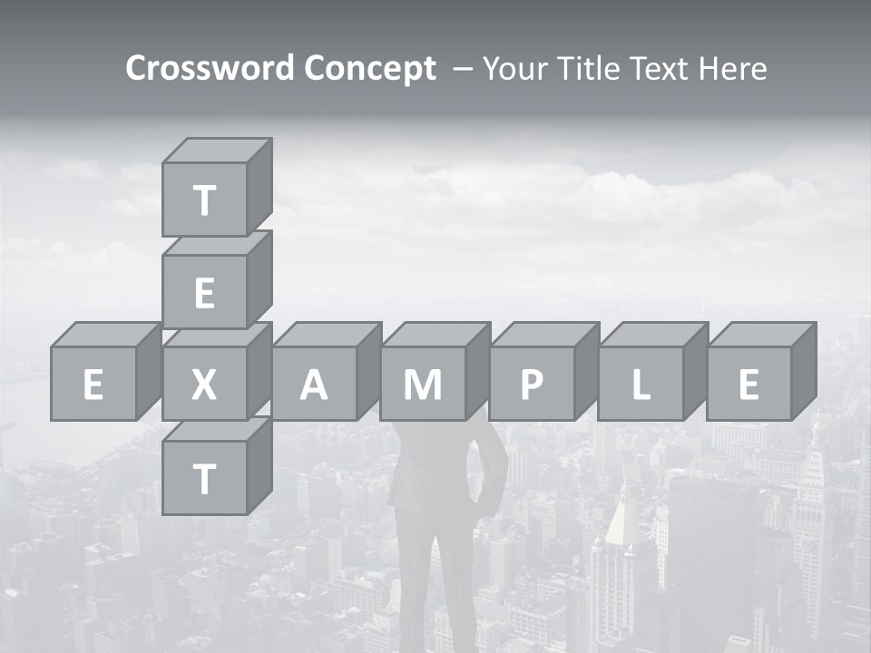 Urban Man Future PowerPoint Template