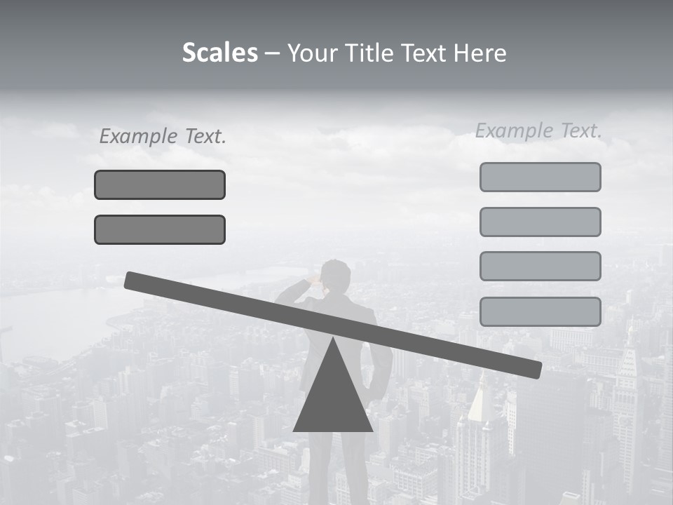 Urban Man Future PowerPoint Template