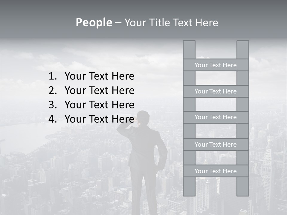 Urban Man Future PowerPoint Template