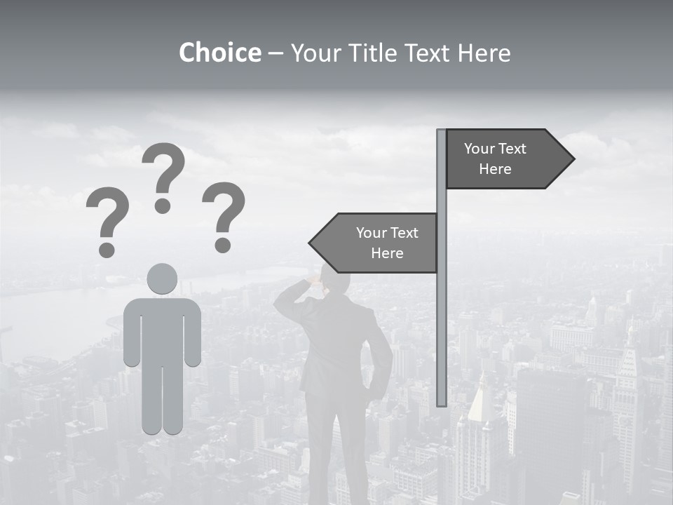 Urban Man Future PowerPoint Template
