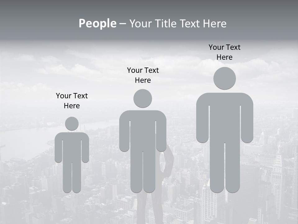 Urban Man Future PowerPoint Template