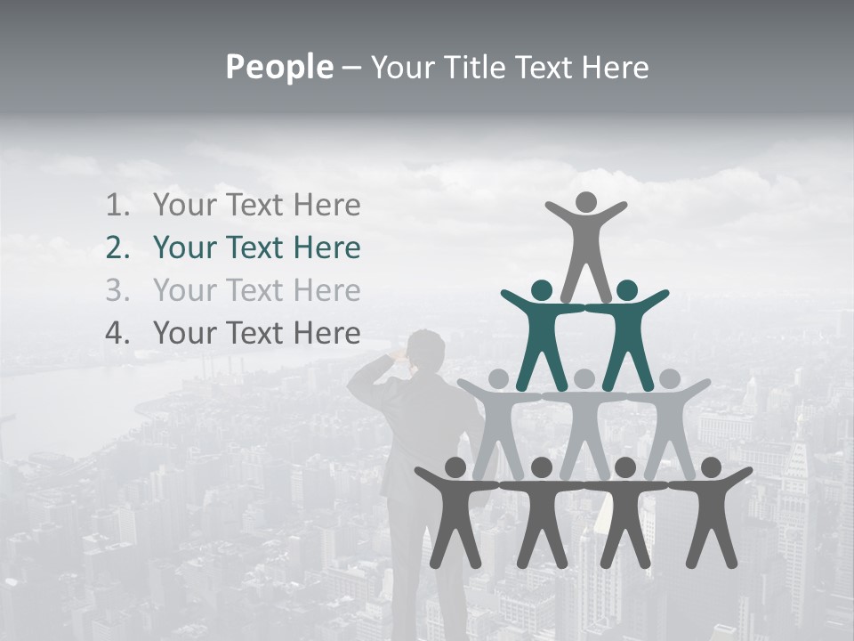 Urban Man Future PowerPoint Template