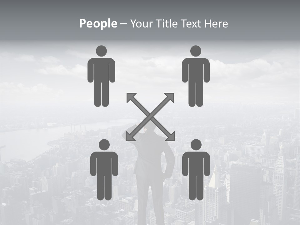 Urban Man Future PowerPoint Template