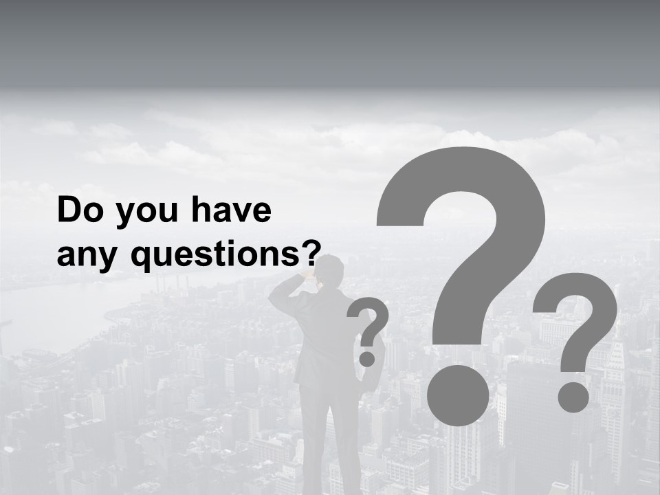 Urban Man Future PowerPoint Template