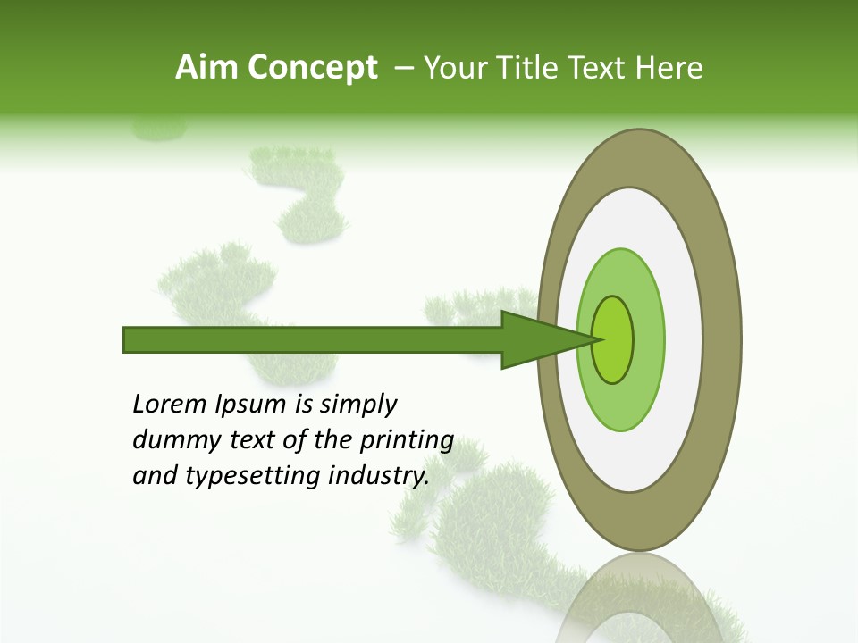 Impression Imprint Recycle PowerPoint Template