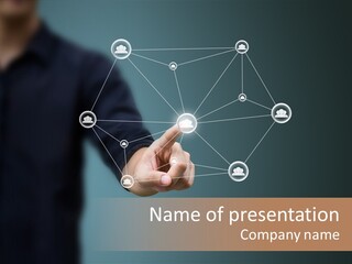 Social Concept Internet PowerPoint Template