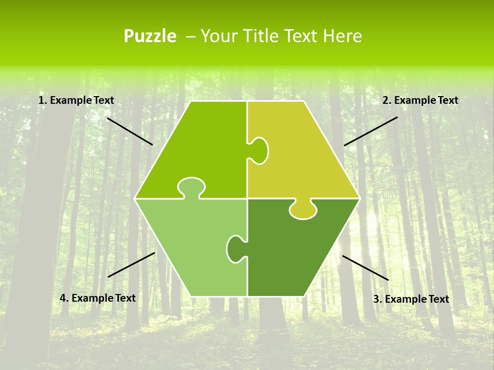 Image Deciduous Lush PowerPoint Template