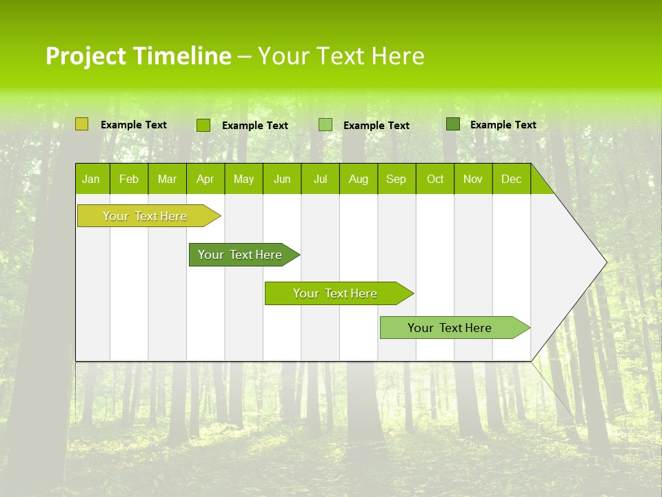 Image Deciduous Lush PowerPoint Template