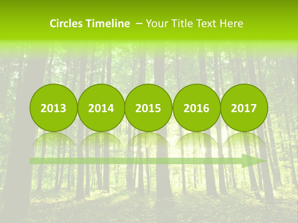 Image Deciduous Lush PowerPoint Template