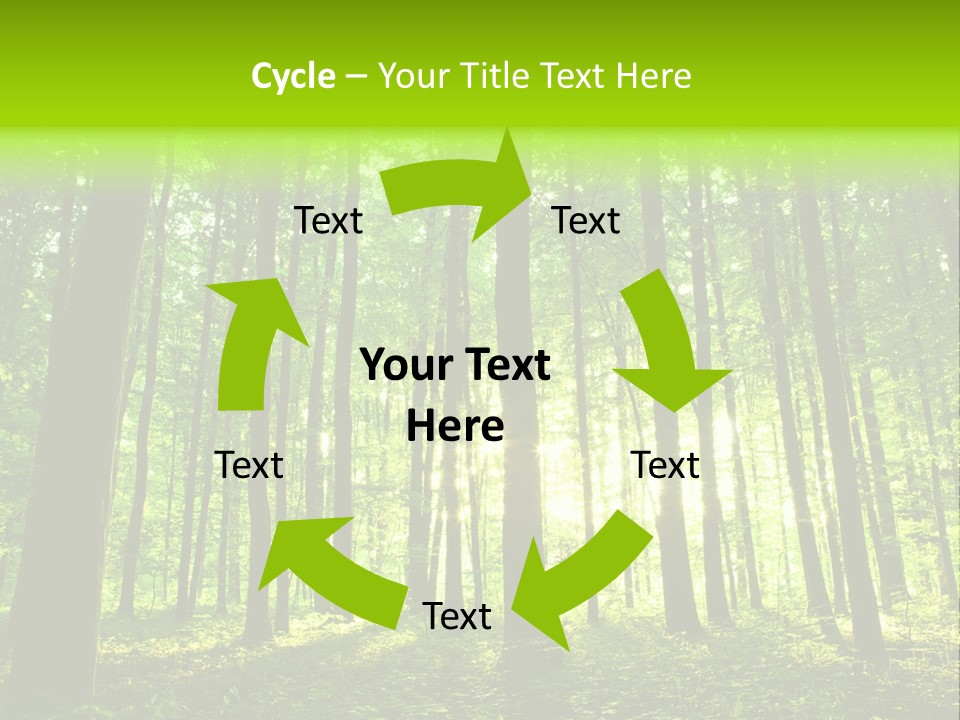 Image Deciduous Lush PowerPoint Template