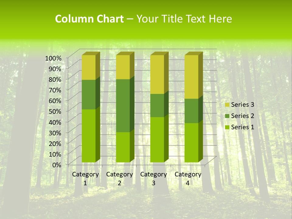 Image Deciduous Lush PowerPoint Template