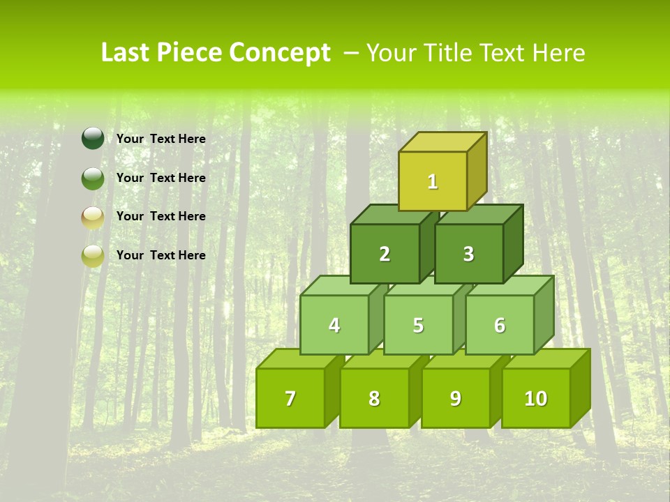 Image Deciduous Lush PowerPoint Template