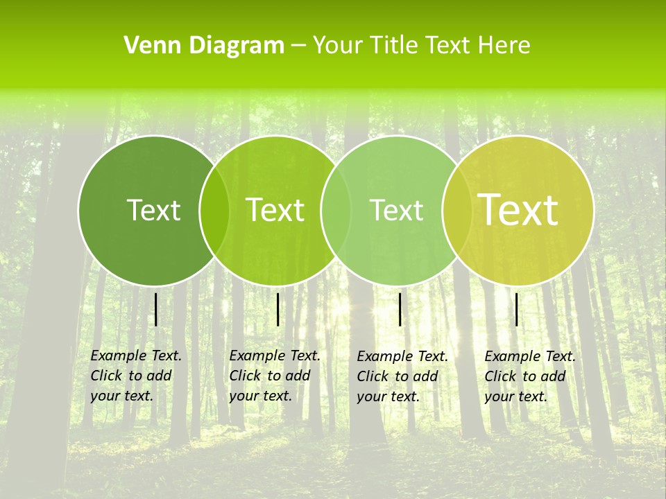 Image Deciduous Lush PowerPoint Template