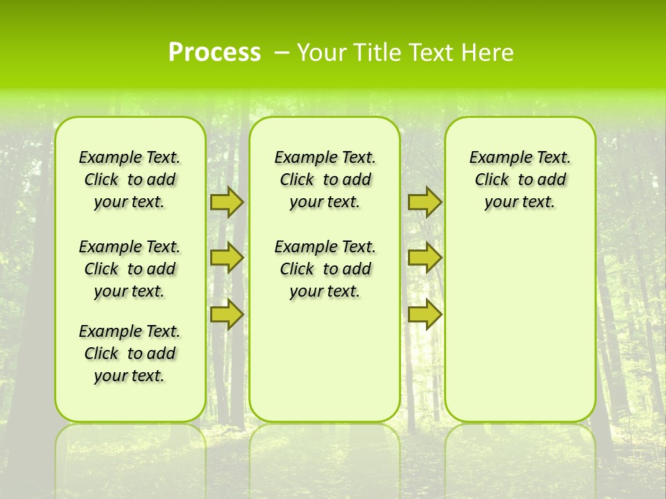 Image Deciduous Lush PowerPoint Template