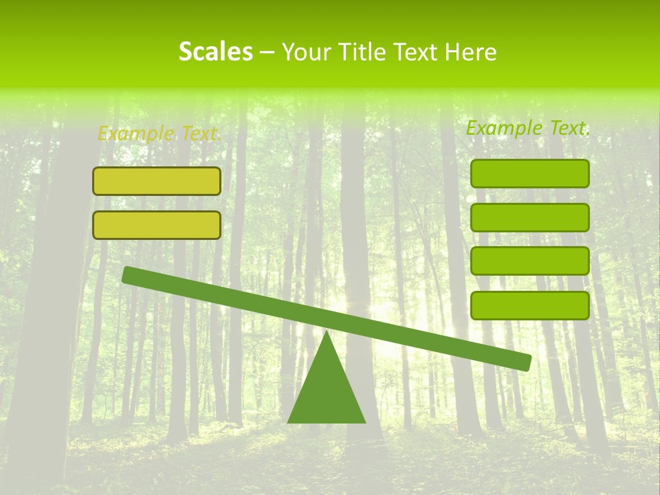 Image Deciduous Lush PowerPoint Template