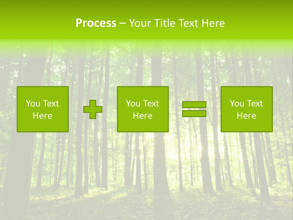 Image Deciduous Lush PowerPoint Template