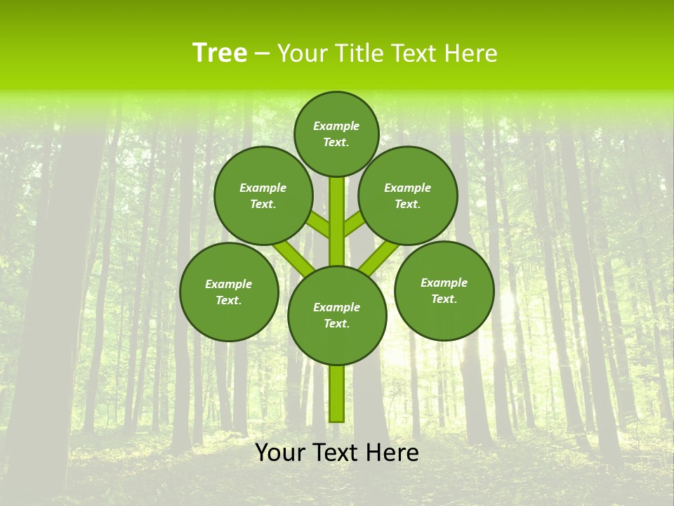 Image Deciduous Lush PowerPoint Template